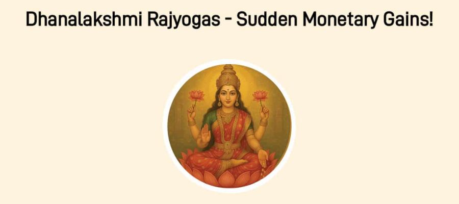 Dhanalakshmi Rajyogas 2025: Bank Balance & Wealth Winds For 3 Zodiacs!