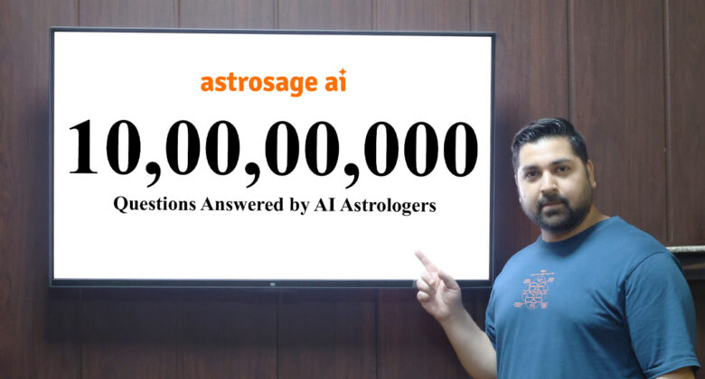 AstroSage के एआई ज्योतिषियों का बड़ा कमाल, दिए 10 करोड़ सवालों के जवाब